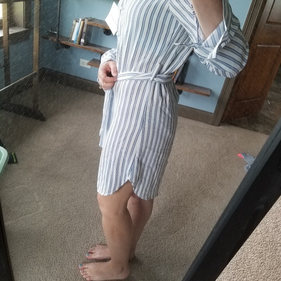 NWT Belted Shirtdress - Picture 6 of 6